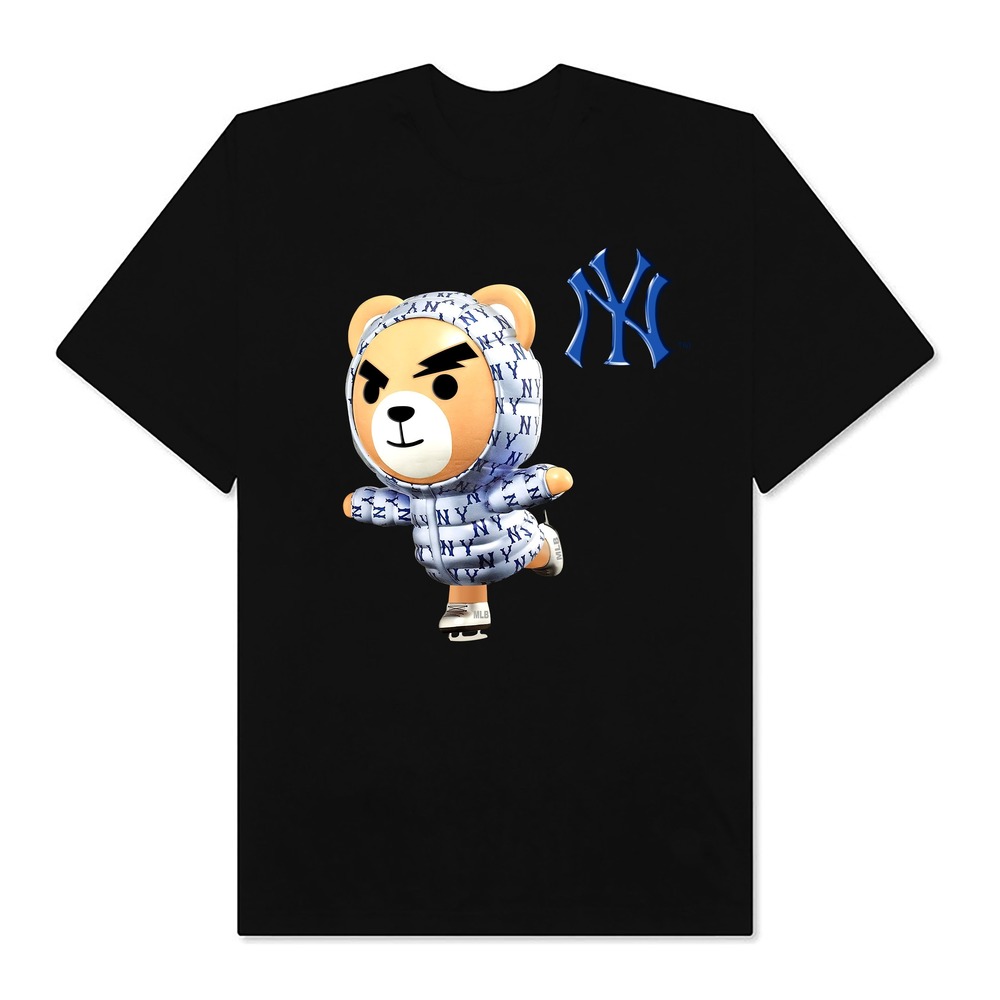 MLB New York Yankees Bear T-Shirt, Classic Retro Unisex T-shirt